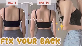 ✨ Do This EVERY DAY to LOSE BACK FAT + ARMPIT FAT ???/ Slim Back & Lean Arm at Home