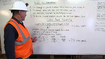 HEO Anthony Taravella Cubic Yard Formula