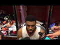Alan Williams double double post game 4-13-16