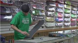 Skateboarding Tips & Tricks : How to Clean Skateboard Grip Tape