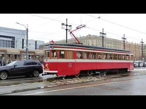 Ретро-трамвай ЛМ-33, Садовая