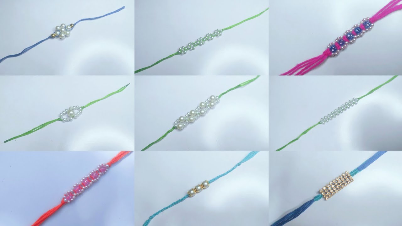 12 Best Handmade Rakhi Making Ideas/Handmade Rakhi Making Ideas At Home/Handmade/Rakhi/Rakshabandhan