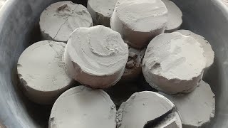 😍🤤 Snappy soft pure cement rounds 😍🤤😍|Satisfying video|Asmr puppys screenshot 2