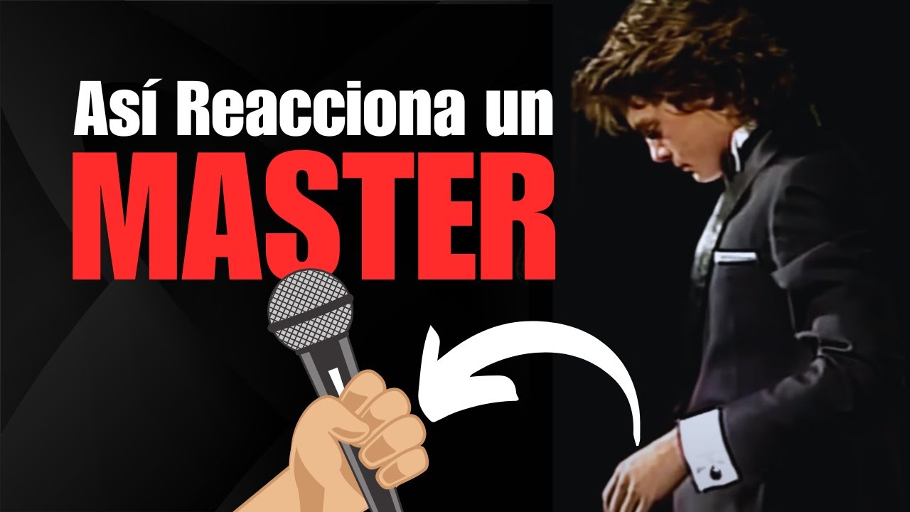 A LUIS MIGUEL SE LE CAE EL MICRÓFONO | Y REACCIONA DE FORMA MAGISTRAL