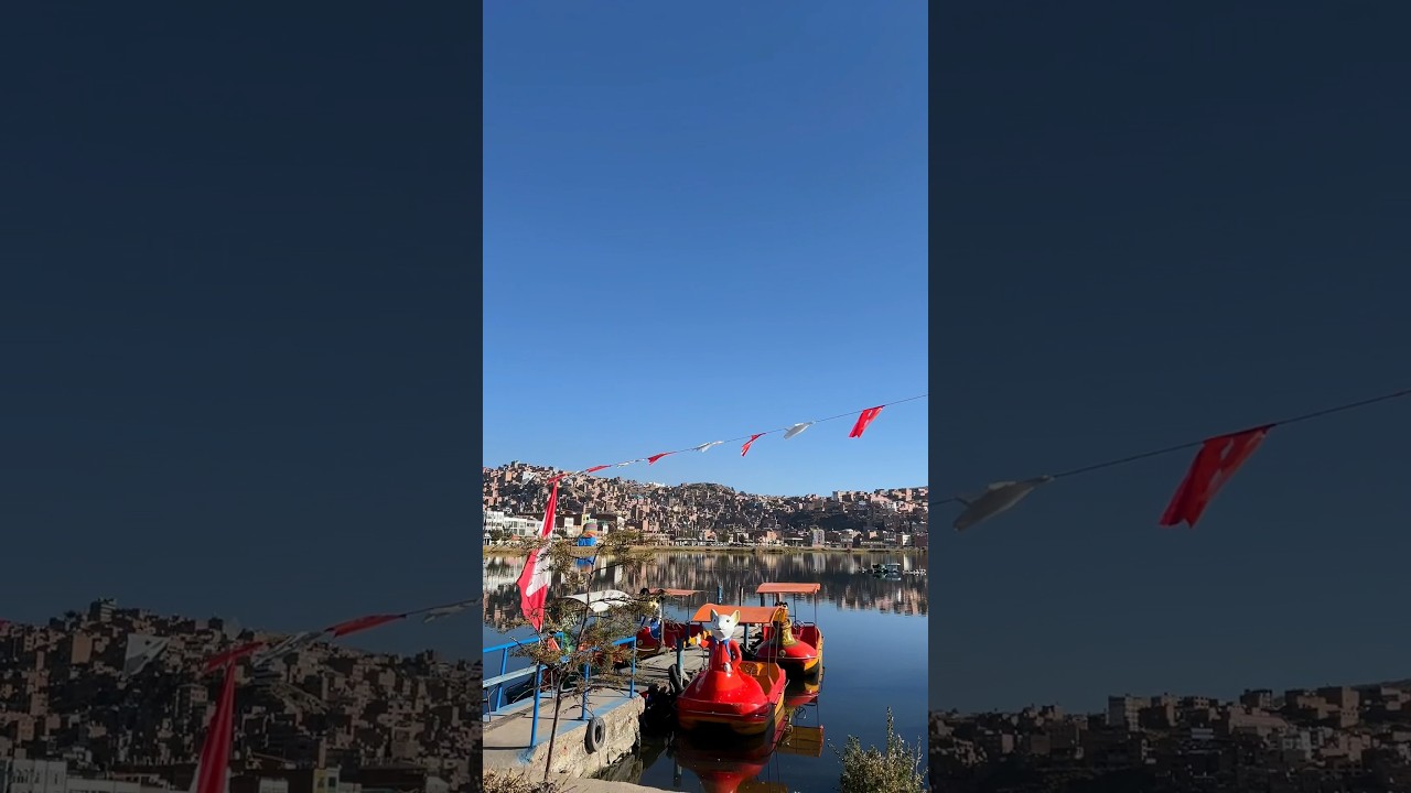 Exploring Lake Titicaca 🇵🇪 | Puno, Uros Island & Amanti ✨ #travelideas #peru #travelvlog