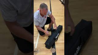 PORTABLE PICKLEBALL NET ASSEMBLY