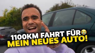 Ich bin 1100 km gefahren, um dieses Auto abzuholen!  😭