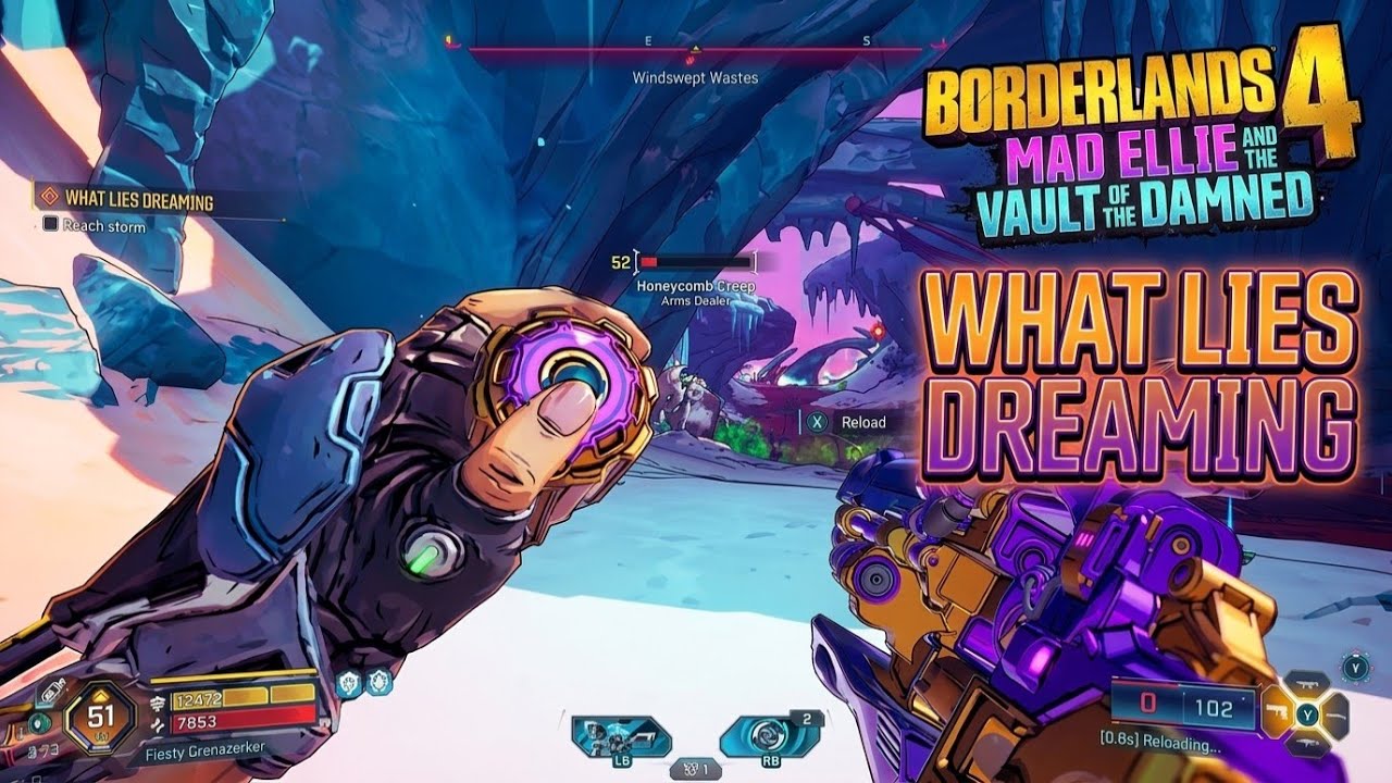 Video Thumbnail for What Lies Dreaming | Borderlands 4: Mad Ellie and the Vault of the Damned | As Rafa, Walkthrough