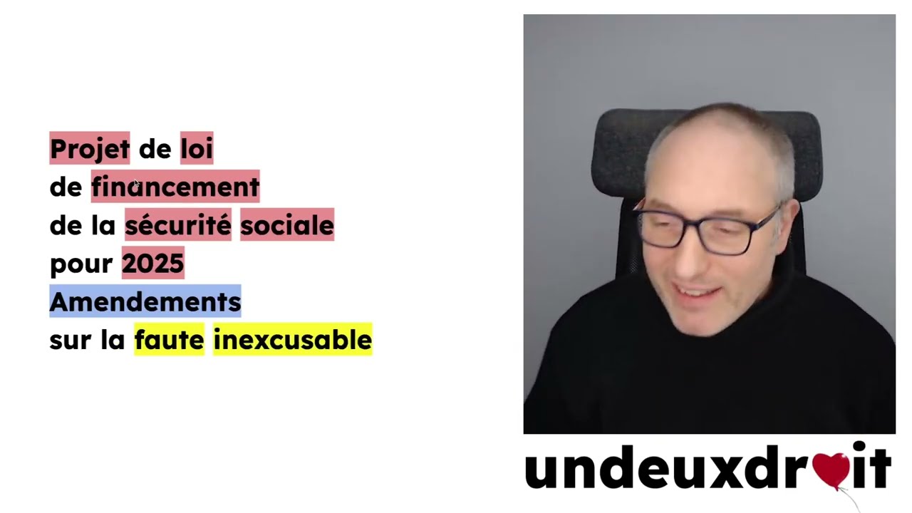 PLFSS 2025 - amendements sur la réparation intégrale de la faute inexcusable 😀😀😀😀😀😀😀