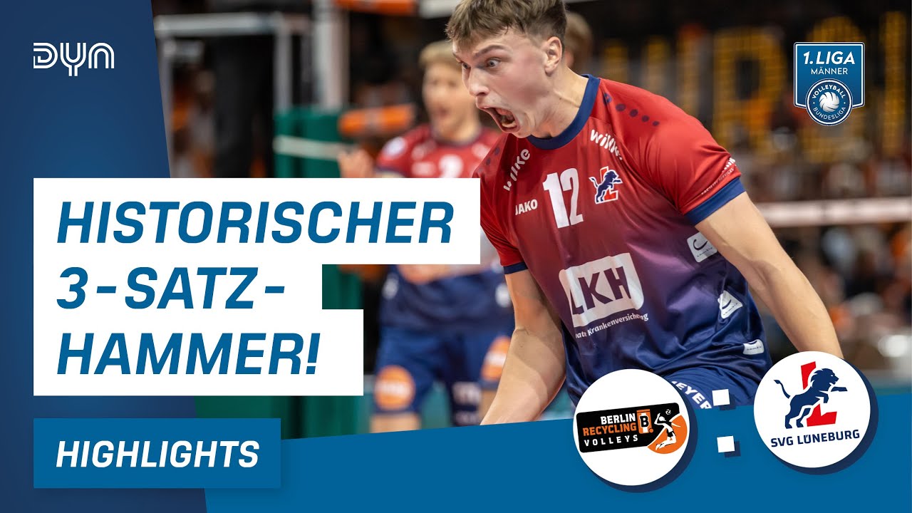 Heftige Überraschung in Berlin! 🤯 | Match Highlights | 1. Volleyball Bundesliga Männer