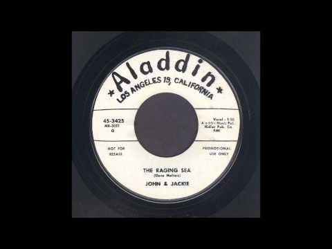 John & Jackie — John & Jackie - The Raging Sea - Rockabilly 45