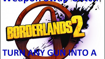 Borderlands 2 How to make any weapon heal you using the weapon swap glitch