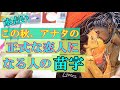 『この秋(9月10月11月)アナタの正式な恋人になる人の苗字(上の名前)』をガチで当てます!お相手の特徴・性格・繋がるために必要な行動など。特徴やアドバイスなど、運命の恋人との出会いもありそうです。
