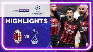 AC Milan 1-0 Tottenham Hotspur | Champions League 22/23 Match Highlights