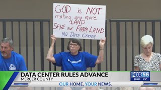 Mercer County data center ordinance advances despite vocal public opposition