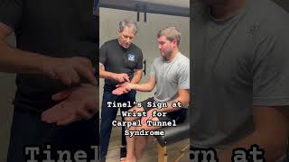 Carpal Tunnel Test called the Tinel’s Sign #physicaltherapy #OrthoEvalPal