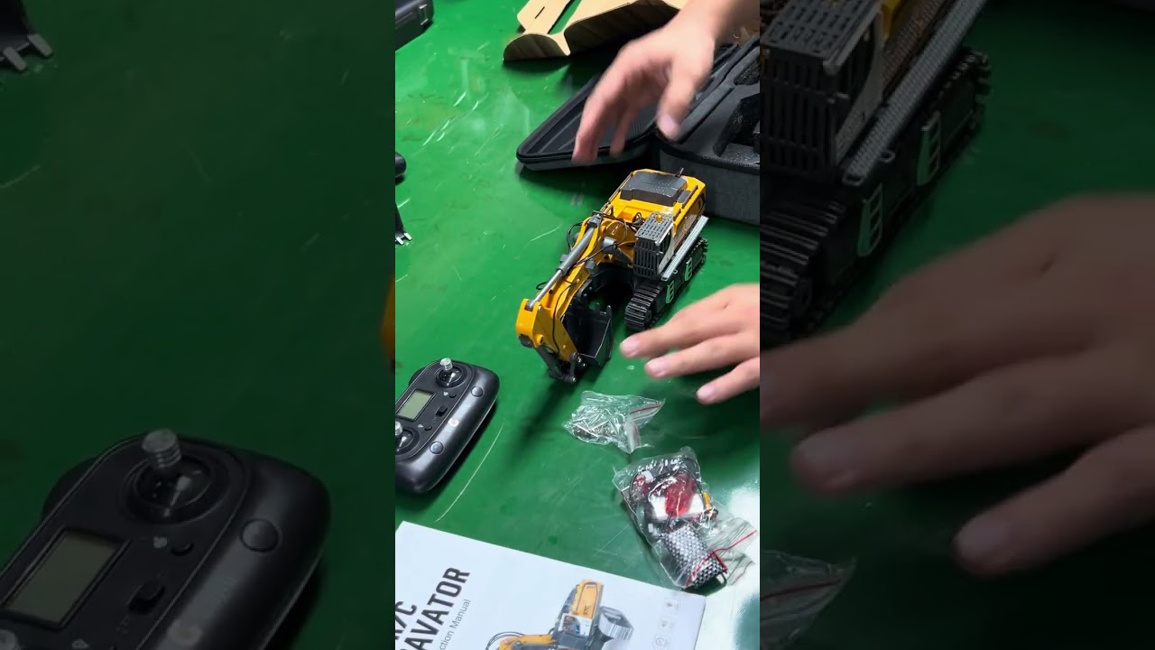 1/50 970 rc excavator ラジコン ショベルカー △超希少！2点！C-COOL 1/