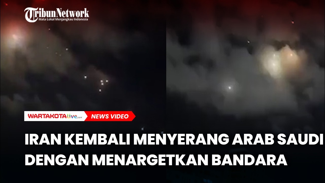 GANAS, Rudal Iran Serang Arab Saudi Lagi, Sasar Bandara Riyadh