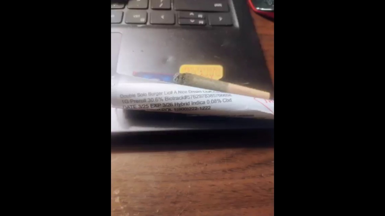 strain review Double Solo Burger (indica) 