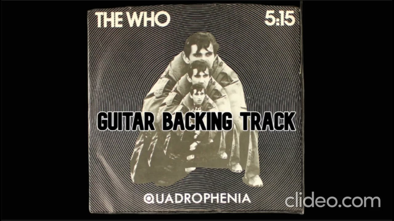 The Who - 5:15 (Guitar Backing Track) - YouTube