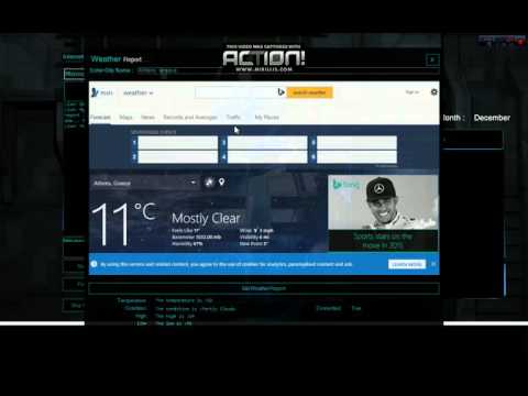 Weather Report Jarvis C#