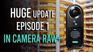 IN CAMERA RAW+ Explained!!! Express DNG8 Explained!!  The Next Generation QooCam 8K is HERE NOW!!