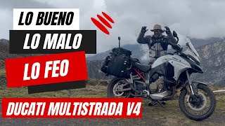 DUCATI MULTISTRADA V4  LO BUENO, LO MALO Y LO FEO