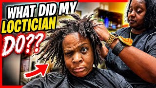My Hair Loc Journey-Hair Washing , Retwist &amp; Style