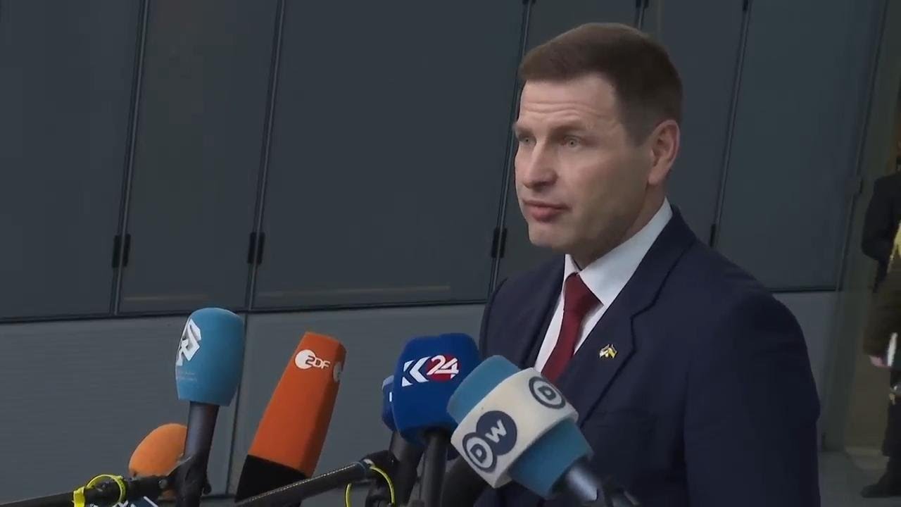 Estonia and Luxembourg defence ministers comment on defence spending, Sweden's NATO membership bid