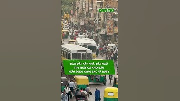 Đào Đất Xây Nhà, Bất Ngờ Tìm Thấy Cả Kho Báu Hơn 20Kg Vàng Bạc Và Ruby  #Shorts