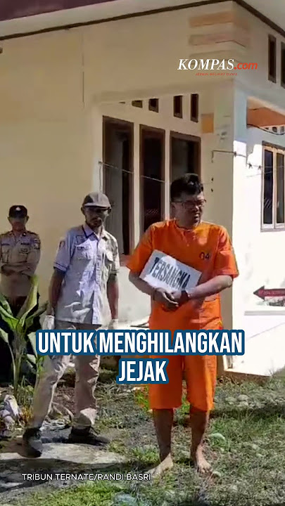Kejinya Pembunuh Pegawai BPS Halmahera Timur: Kuras Uang Korban, Menikah Usai Renggut Nyawa