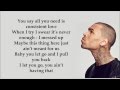 Chris Brown ft. Nicki Minaj Love More (Lyrics)