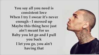 Chris Brown ft. Nicki Minaj Love More (Lyrics)