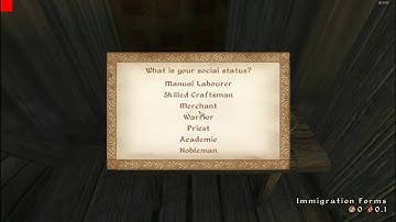 Oblivion Mods: Alternate Start by Boat!