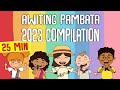 AWITING PAMBATA 2023 COMPILATION WITH LYRICS | Animated Filipino Nursery Rhyme | Muni Muni TV PH