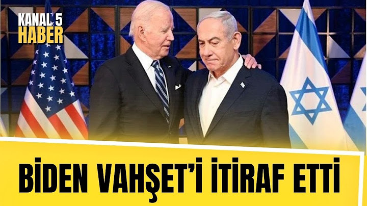 Biden'dan Gazze İtirafı | Çoğu Kadın ve Çocuk 30 Bin Sivil Öldürüldü