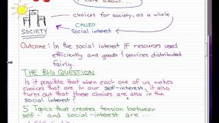 Microeconomics - 3: Social-Interest and Self-Interest