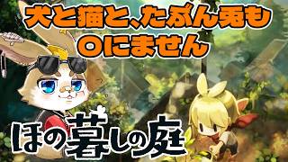 【#ほの暮らしの庭】犬と猫とたぶん兎も〇なないお庭。【8】
