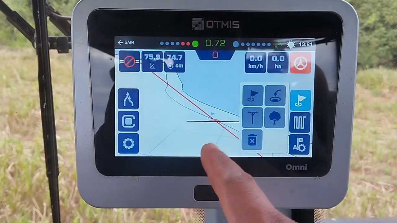 Como tirar ponto A e B no jacto 3030 de um jeito muito fácil 