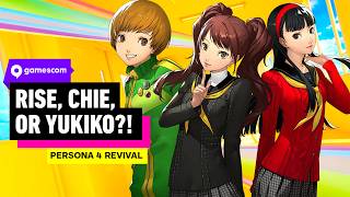 Persona 4 Revival Devs Reveal Their Favorite in-game Romance and Gameplay Details | Gamescom 2026