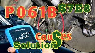 p061b and 7e8 error code - causes and fastest fix #allcars #diy