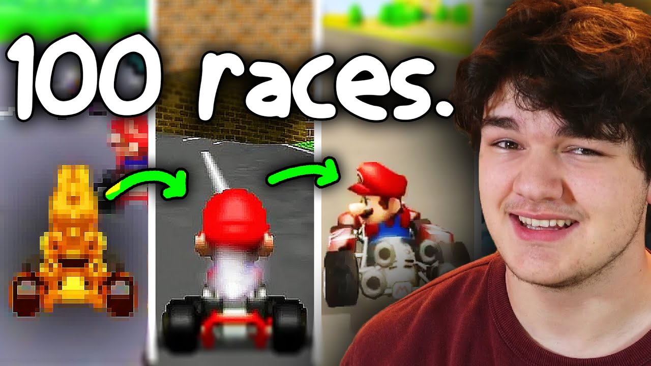 I played every Mario Kart at the same time