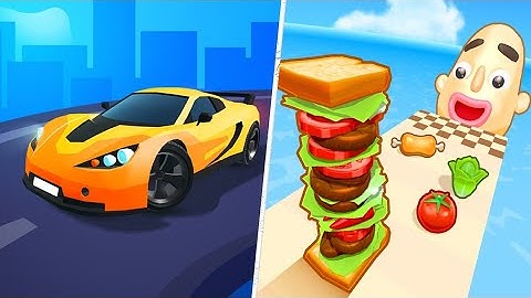 Sandwich Runner All Level Walkthrough iOS,Android Gameplay New Game Update Pro Gaming Mobile R1BX6UE