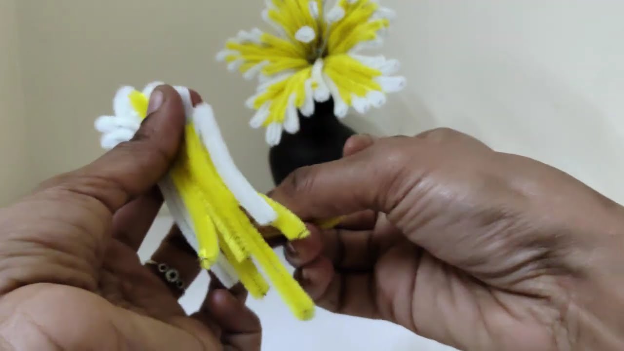 🌼 Beautiful Yellow Flower Craft | DIY Home Decor 