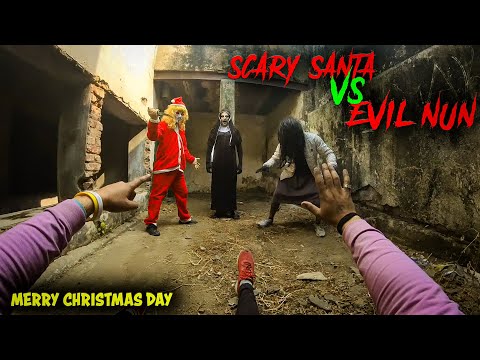 7:46 7:46 Now playing, Scary Santa Vs Evil Nun | Horror Pov