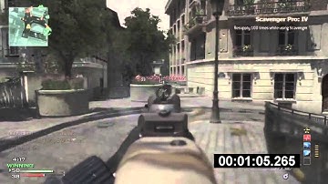 MW3 Fast MP5 MOAB Gameplay/Commentary