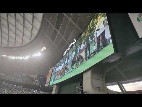 2023開幕戦　国歌斉唱　埼玉ドーム