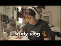 【克服恐惧】study vlog | getting productive, lots of studying &amp; overcoming my weakness