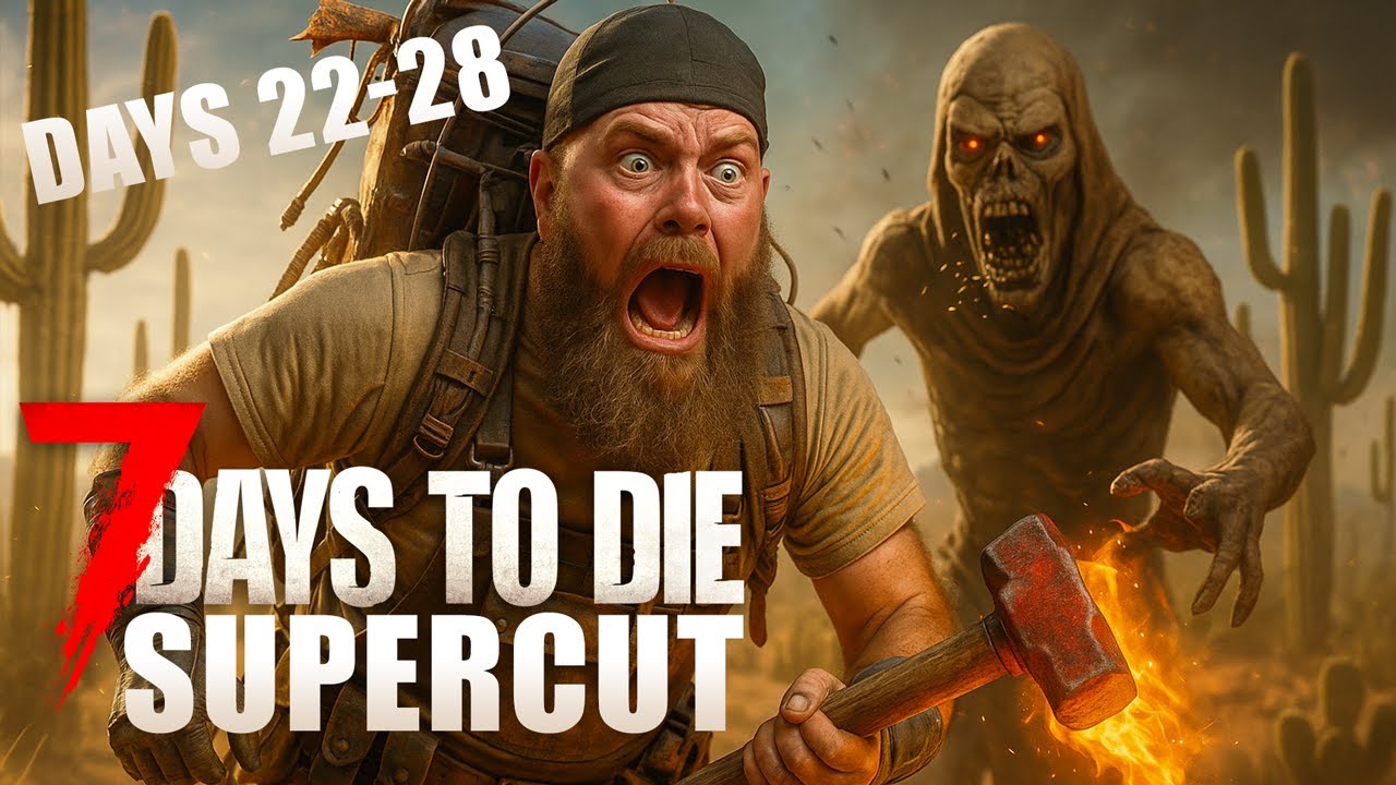 100 Days of 7 Days to Die Supercut | Days 22-28 - YouTube