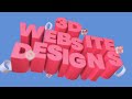 3d website designs for inspiration 2020  templatemonster